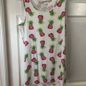 Pineapple tank never worn